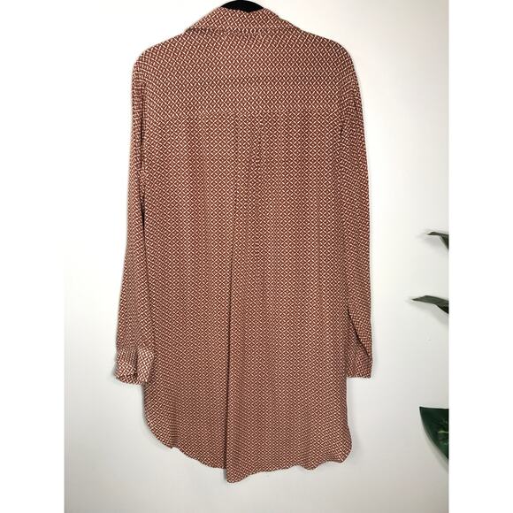 Faithfull the Brand Tunic Mini Tie Lace Up Womens Boho Earthy Spring Summer - Picture 2 of 11